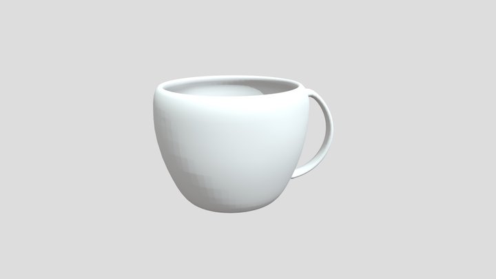 Blender Cup Finish 3D Model