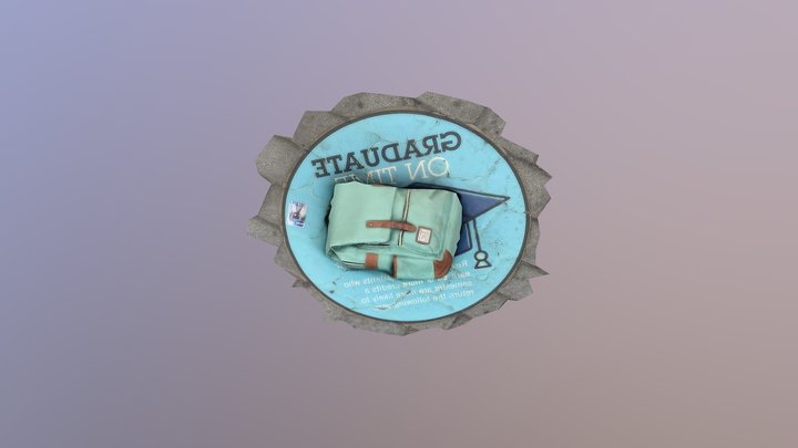 Ashley's Backpack 3D Model