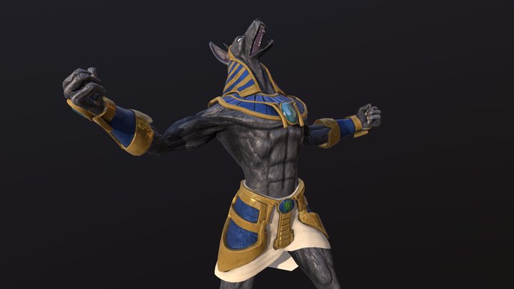 ANUBIS 3D Model