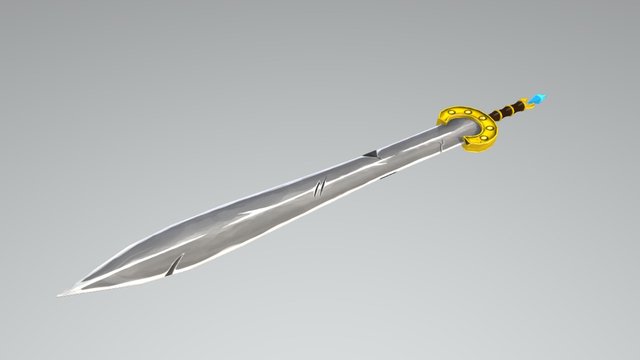 Mythic Sword 3D Model