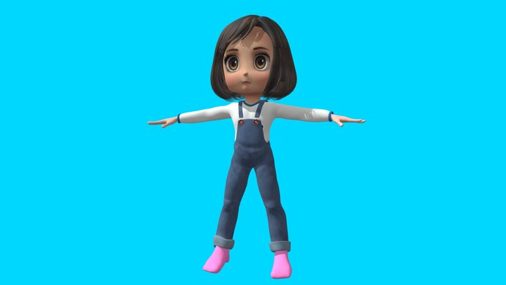 GİRL 2 – Modelo 3D gratuito STL