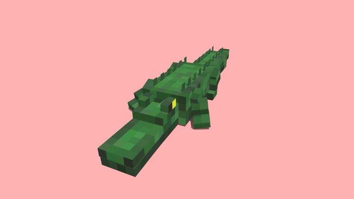 Crocodile 3D Model