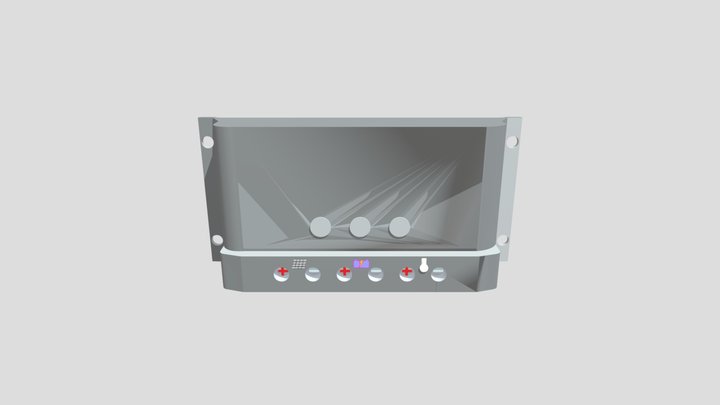 Solar Charge Controller 3D Model