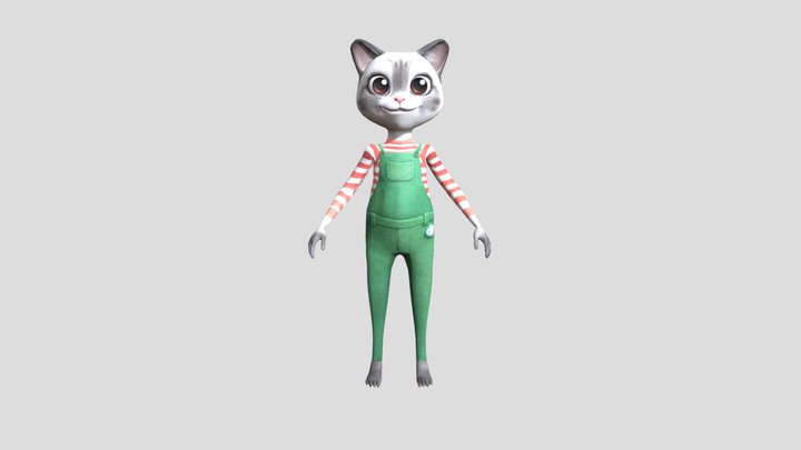 GatoUE 3D Model