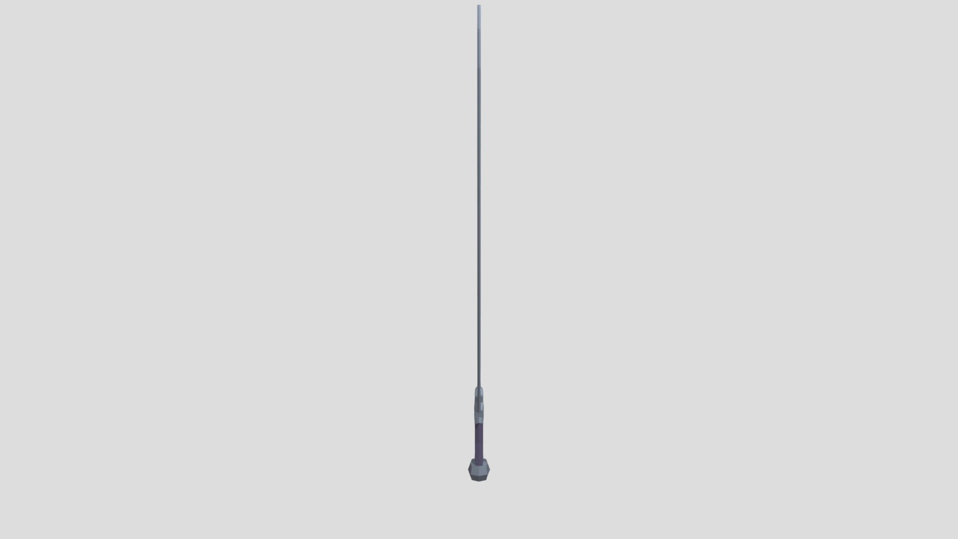 Low Poly Knights Sword