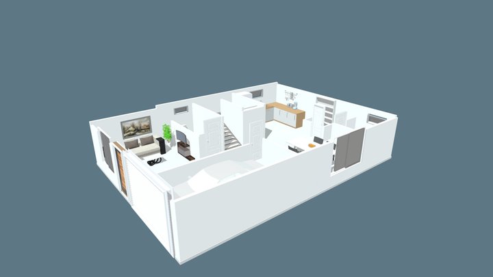 3308 Moulton st Greenville 3D Model