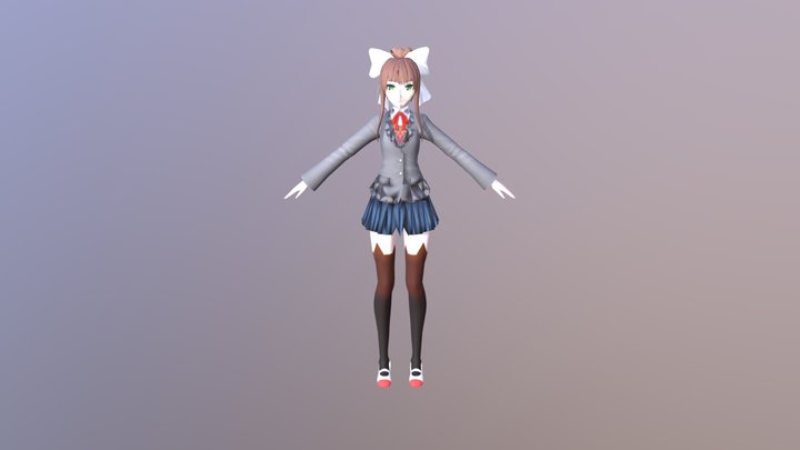 Monika 3D Model