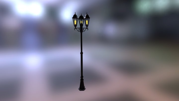 SM Lamp 1 Piece 3D Model