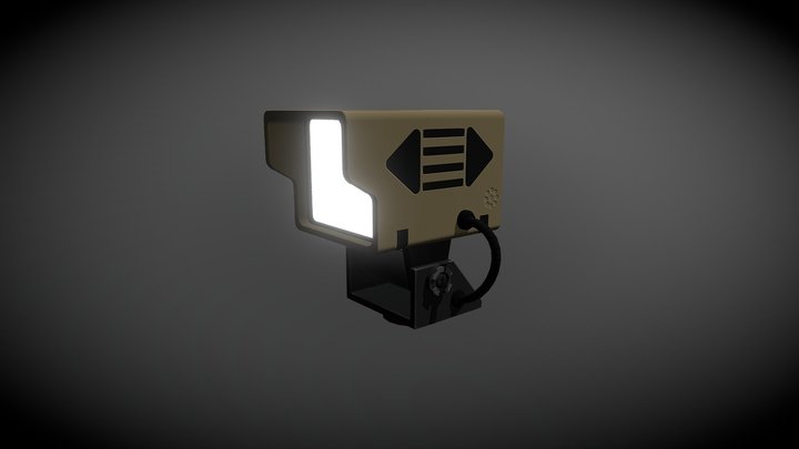 Search Light 3D Model