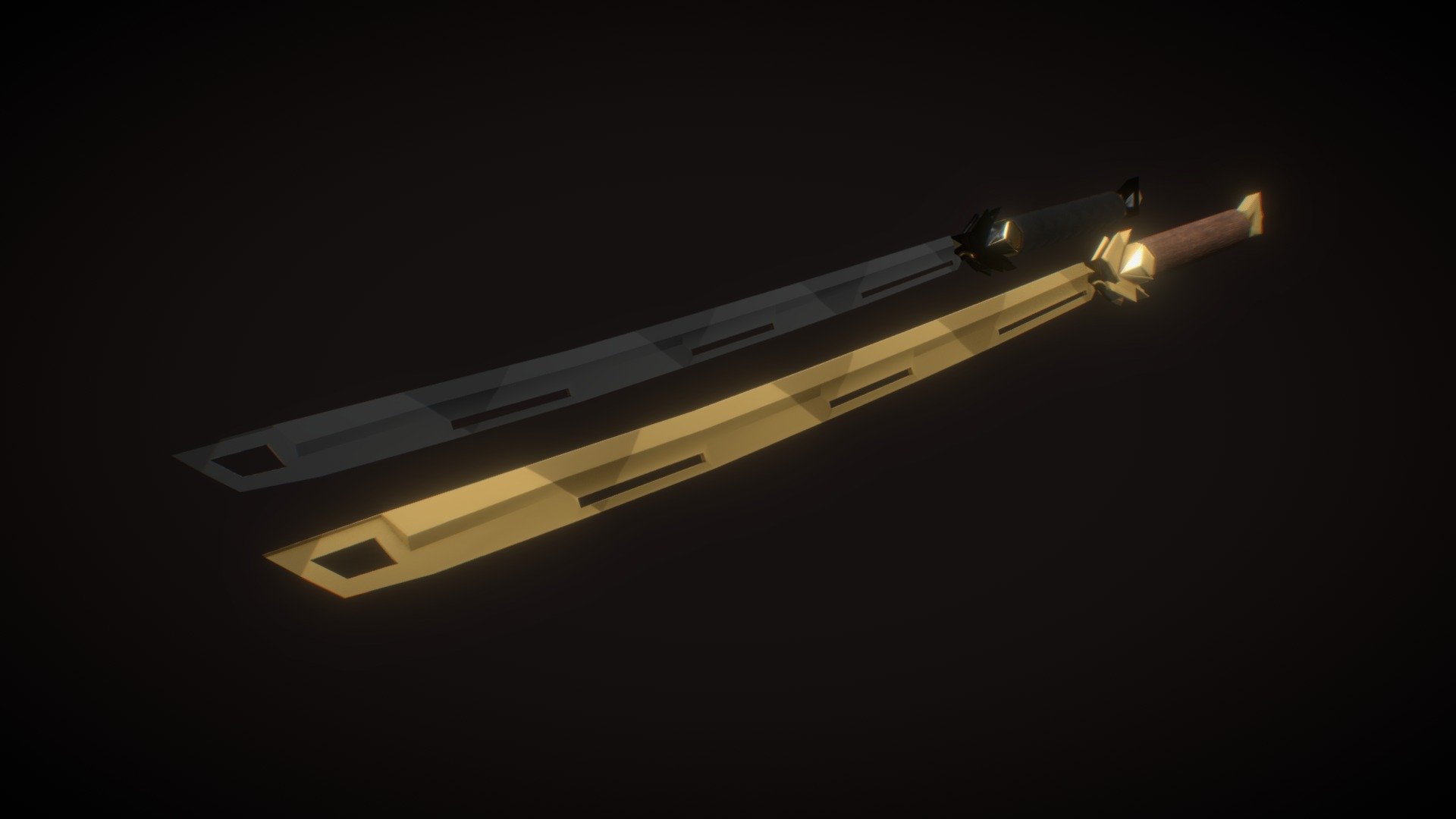 Sci-Fi Sword Set of Two