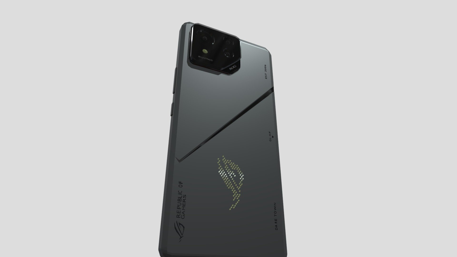 Asus Rog Phone 8 - 3D model by me_blender [4c82a5e] - Sketchfab