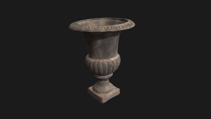 Stone Goblet 3D Model