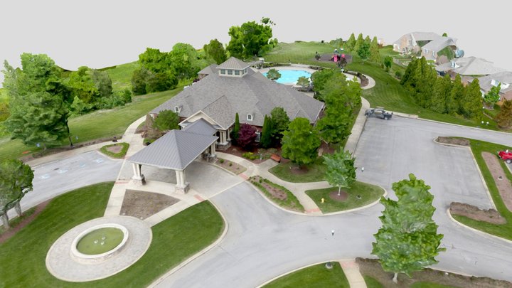 Community Clubhouse @ Stonebridge Lebanon TN 3D Model