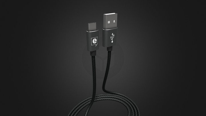 Premium Micro USB - Easy Mobile 3D Model