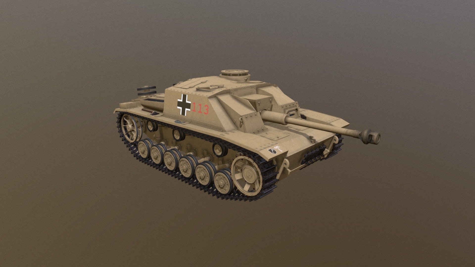 StuG III Ausf. G Afrika camo - Buy Royalty Free 3D model by Thomas ...