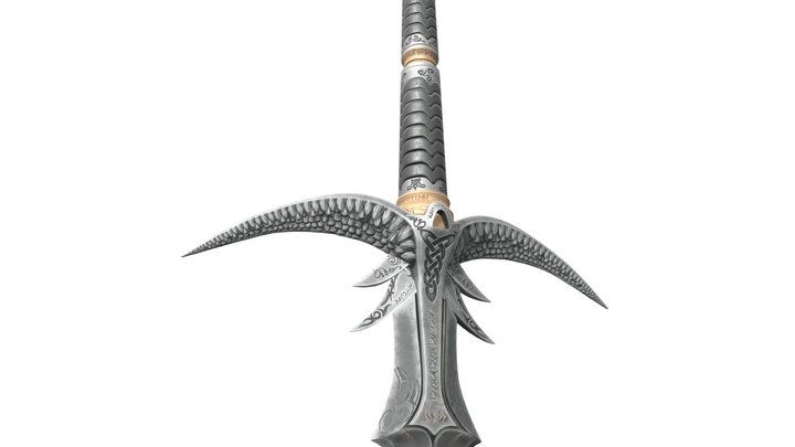 Mordheim - Sword 3D Model