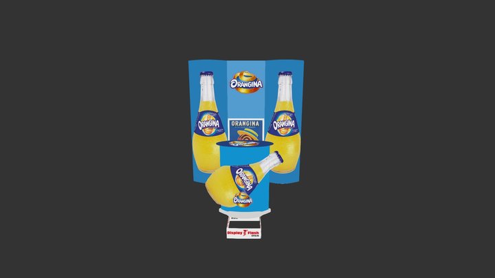 Flash con stand 3D Model