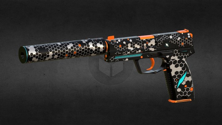 USP-S Next Technology 3D Model