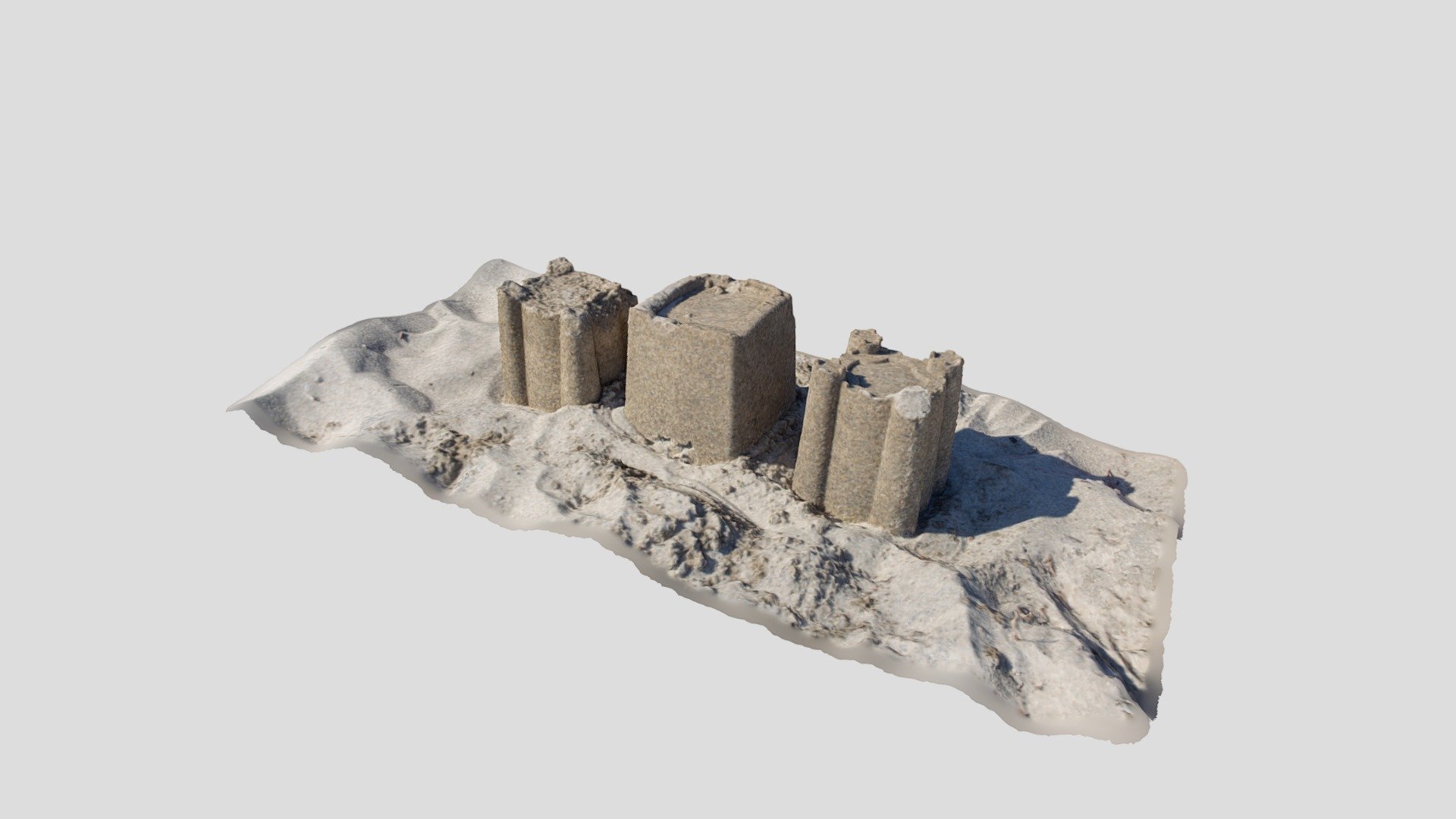 Château De Sable - 3D model by Visitez le Pays Catalan (@yanoutte ...