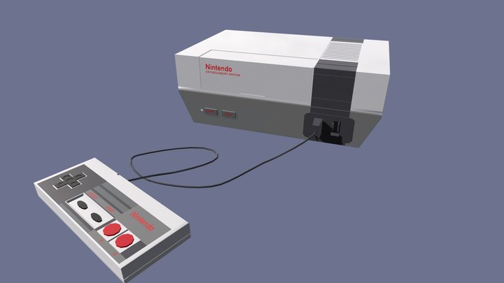 Update Nintendo Console 3D Model