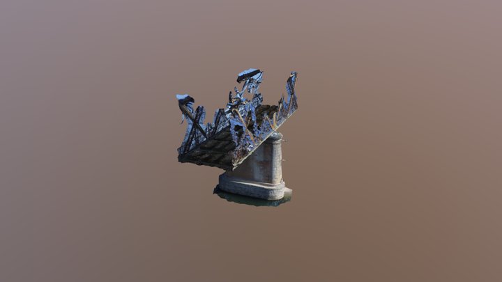 Pila 2, Ponte della Becca (PV) 3D Model