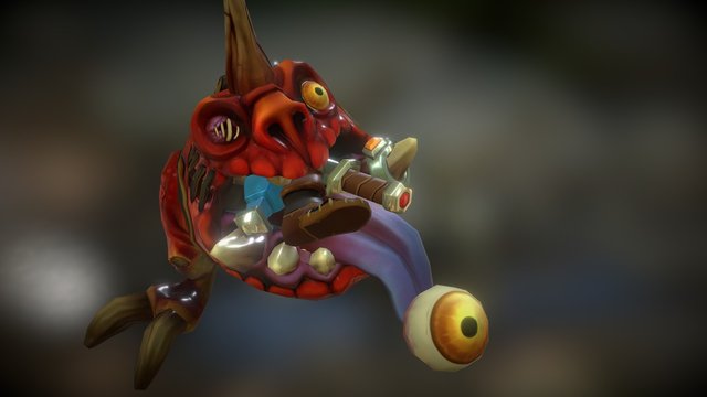 Squig №5 3D Model