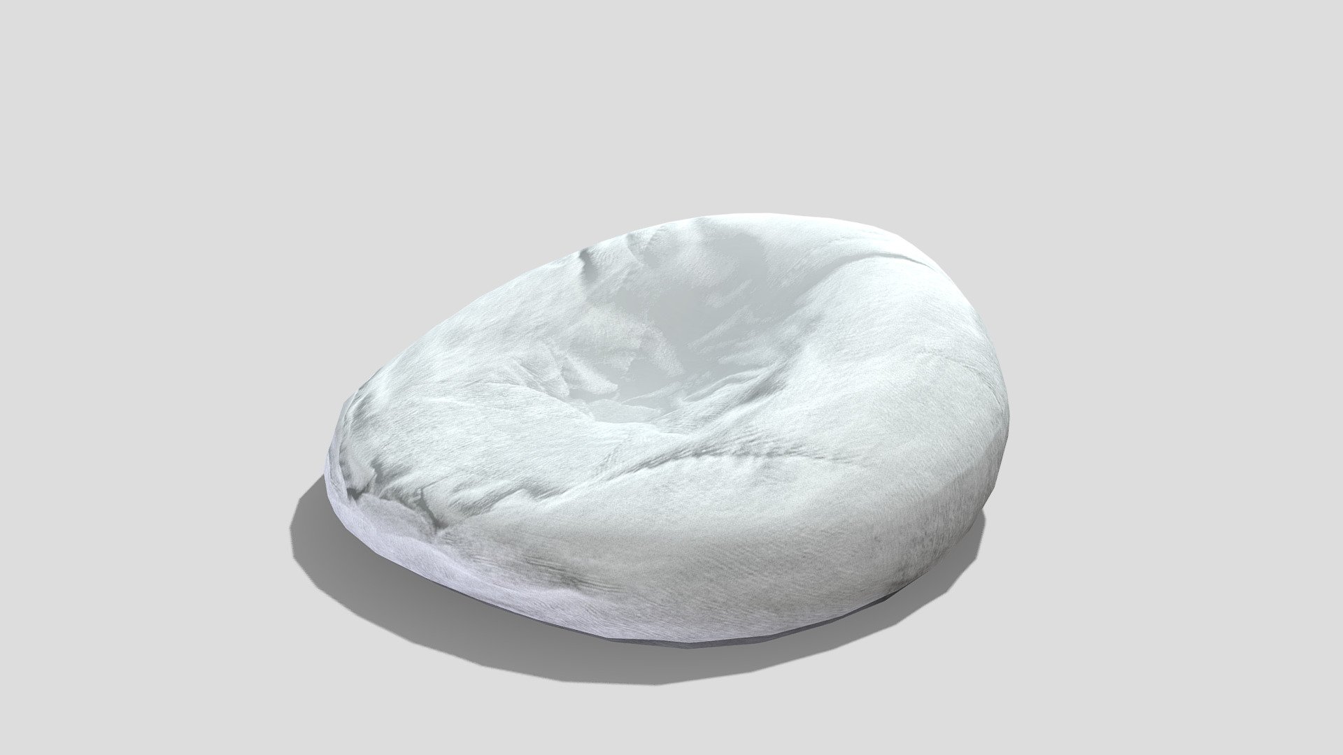 Low Poly Beanbag Buy Royalty Free 3D model by 3dia [4c88698