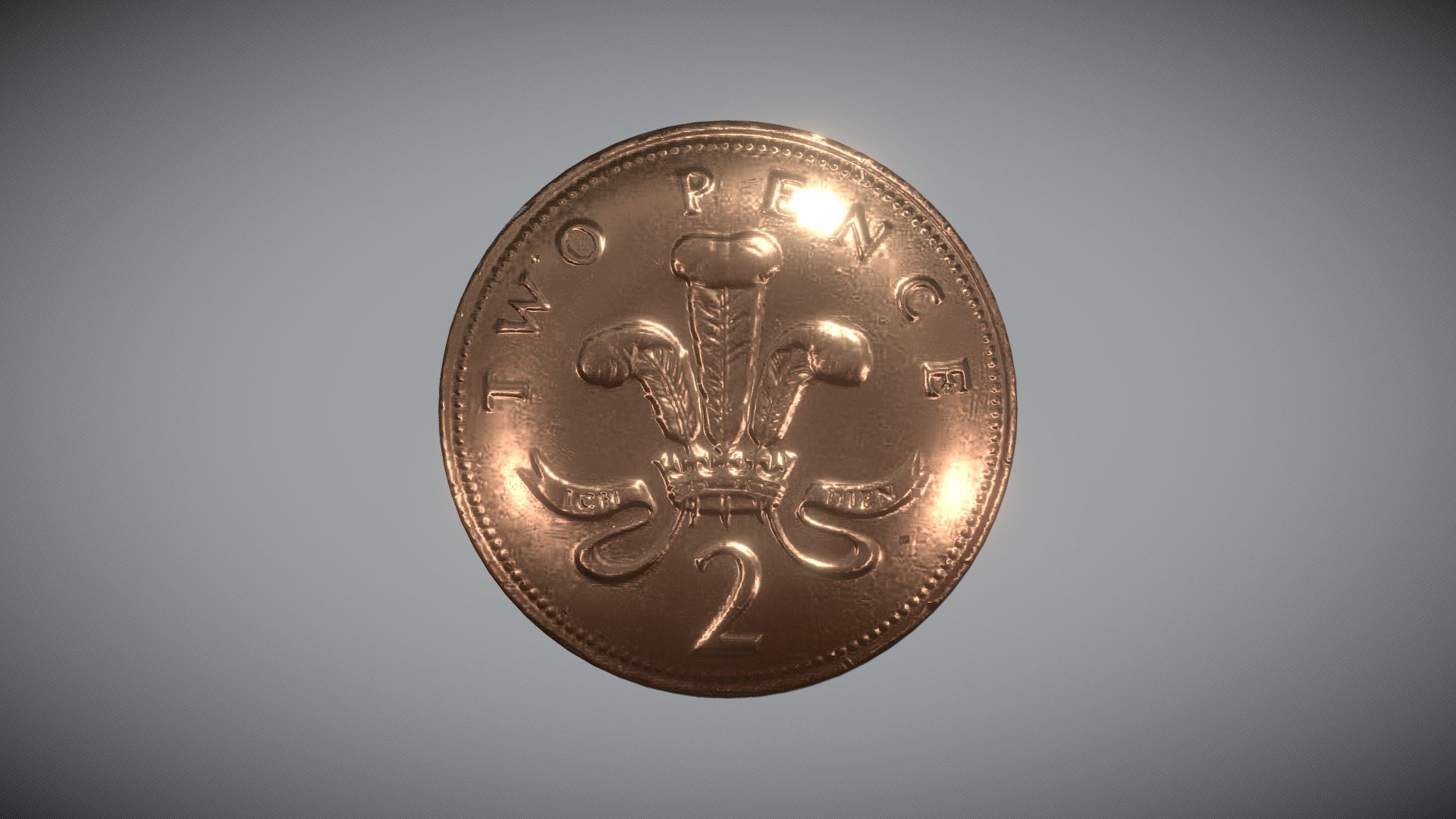 2 Pence Piece