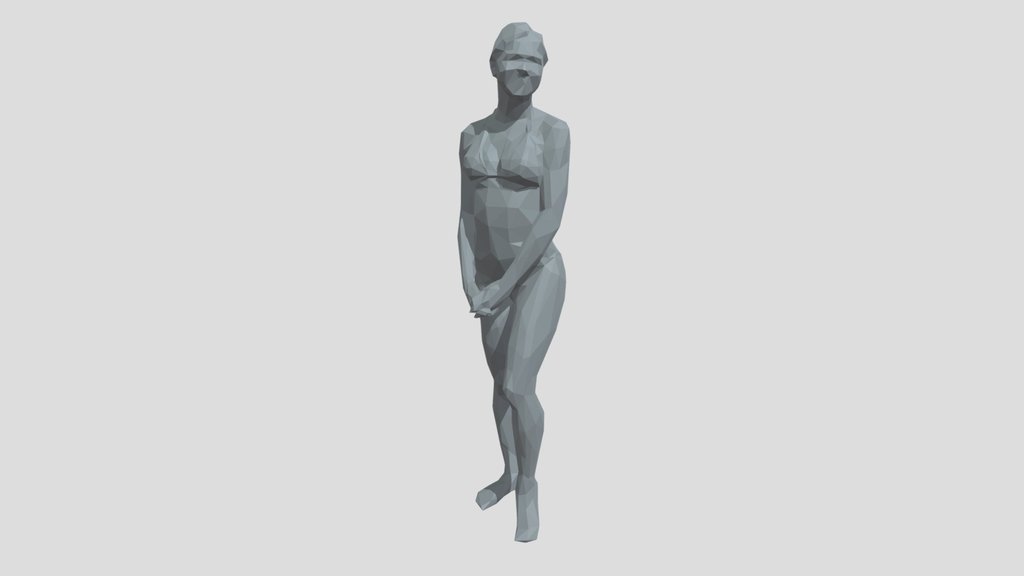 Lowpoly Female Underwear