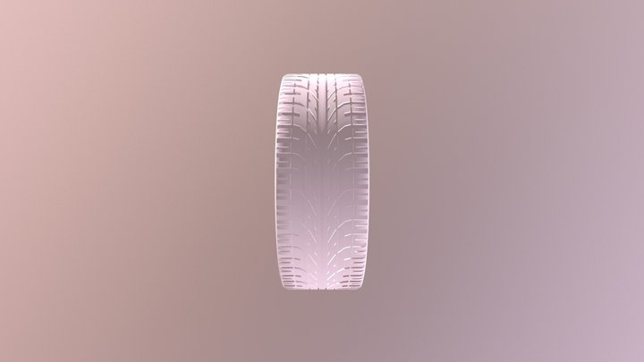 Carrim4 Tire 3D Model