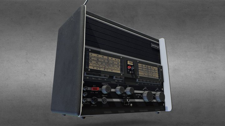Soviet Radio Integral 3D Model