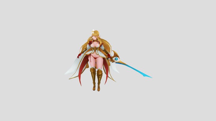 ElvenKnight 3D Model