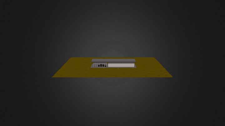 Sanitærbygg2 3D Model