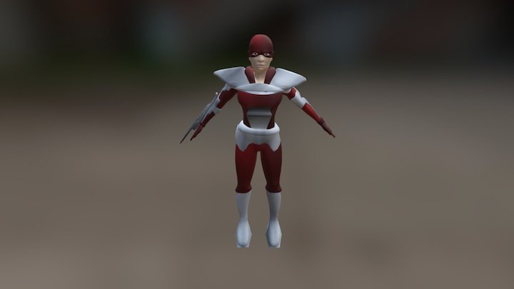 Character (Jelyn Malata) 3D Model