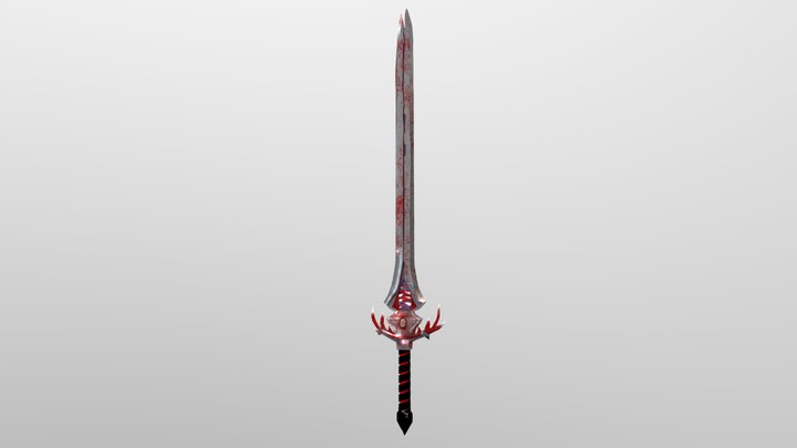 Cursed Sword 3D Model