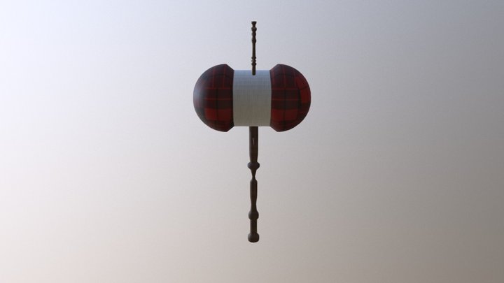 Scottish Squeaky Hammer 3D Model