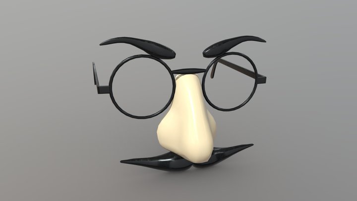 Novelty Glasses 3D Model