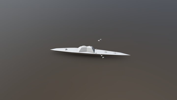 Frigate And Escort 3D Model