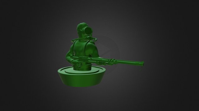 Diver09 3D Model
