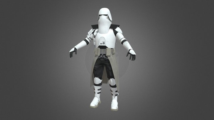Star Wars: Galactic Marine Trooper 3D Model