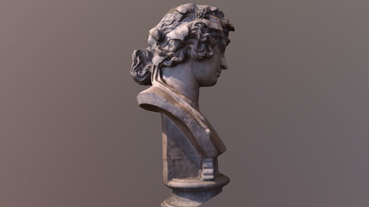 as the Greek god DIONYSOS 3D Model