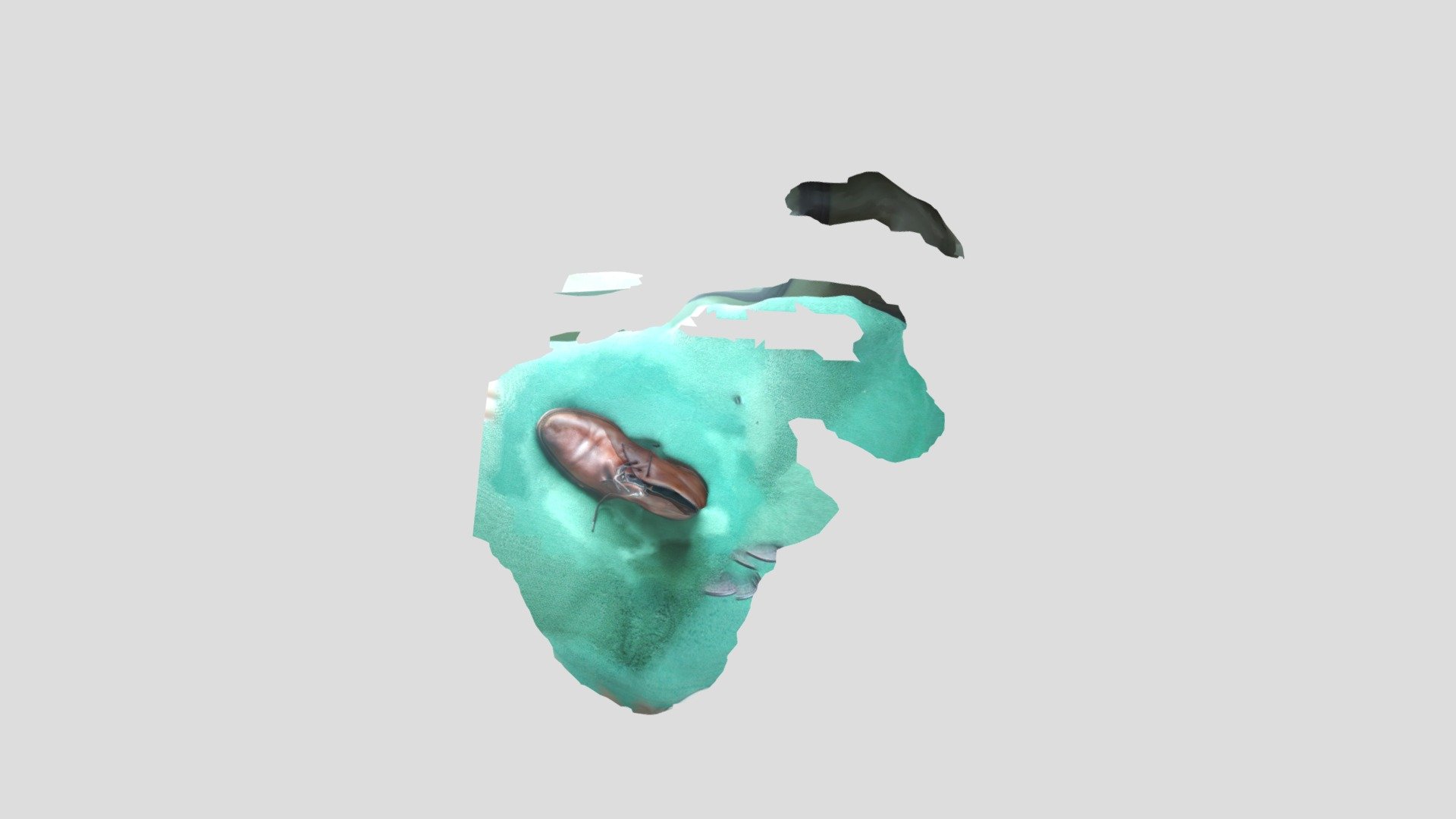 Ricky Feria shoe model Scann 3D Modern Viewer