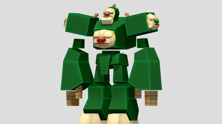 018 - Big Korobocci – Free 3D Model STL