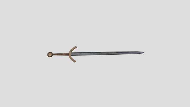 Longsword 3D Model