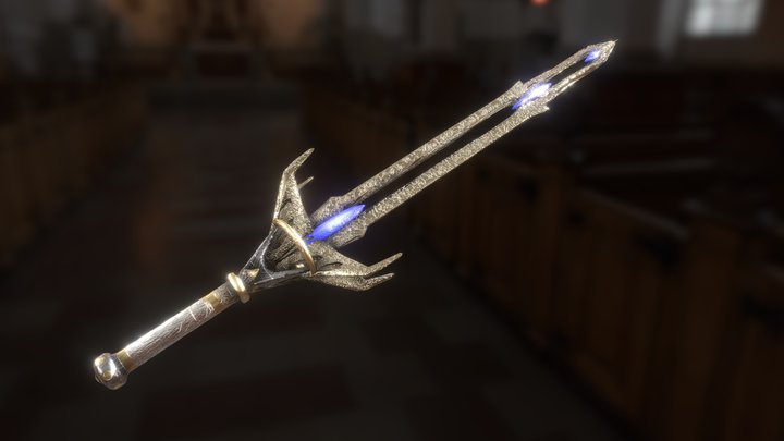 ceremonial sword 3D Model