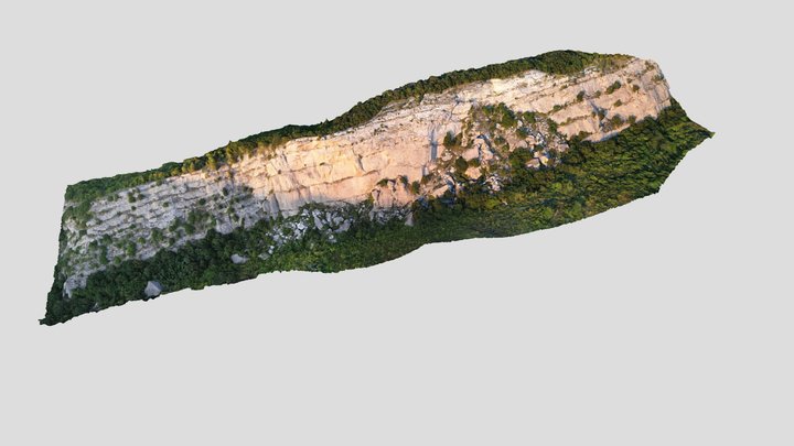 Gessi di Tossignano, da Tramosasso verso la Pre 3D Model