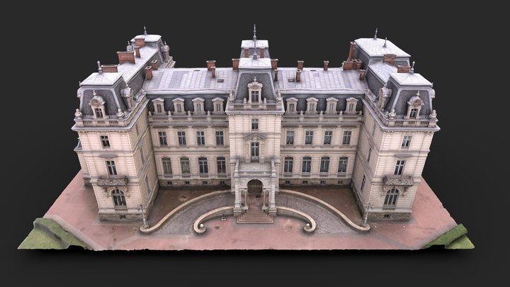 Potocki Palace 3D Model