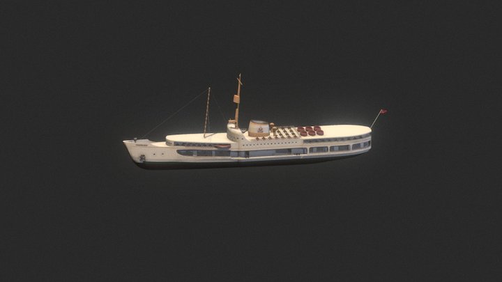 Pasabahce Steamboat 3D Model