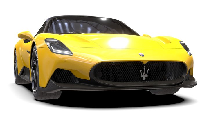 Maserati MC20 2021 3D Model