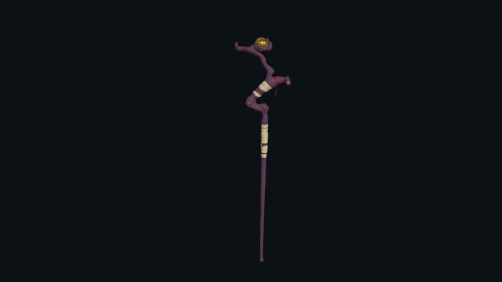 Props - Staff 3D Model